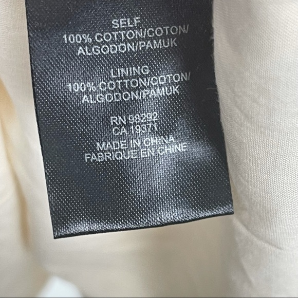 TIBI Sonoran Eyelet Ivory Cutout Cotton Dress - Picture 7 of 7